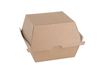 Een Fiesta Compostable composteerbare hamburgerdoosjes kraft groot 112mm vierkant (150 stuks) koop je bij Supplierz BV