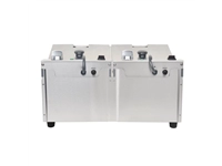 Vous pouvez acheter un Friteuse double Buffalo - 2x5L 2x2,8kW chez Supplierz BV