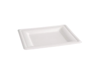 Een Fiesta Compostable composteerbare bagasse borden vierkant 204mm (50 stuks) koop je bij Supplierz BV