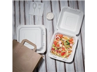 Een Fiesta Compostable composteerbare bagasse voedseldozen 223mm (200 stuks) koop je bij Supplierz BV