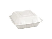 Een Fiesta Compostable composteerbare bagasse voedseldozen 3 compartimenten (200 stuks) koop je bij Supplierz BV