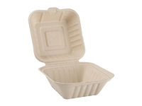 Een Fiesta Compostable composteerbare bagasse hamburgerdoosjes 152mm (500 stuks) koop je bij Supplierz BV