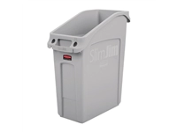 Een Rubbermaid Slim Jim afvalbak grijs 49L koop je bij Supplierz BV