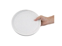 Vous pouvez acheter un Assiettes plates rondes Olympia Cavolo blanc moucheté 220mm (lot de 6) chez Supplierz BV