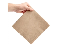 Vous pouvez acheter un Serviettes dîner 2 plis format 1/4 Fiesta Recyclable 400mm kraft (lot de 2000) chez Supplierz BV