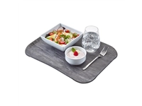 Vous pouvez acheter un Plateau polyester Century aspect naturel bois Cambro chêne gris 360 x 460mm chez Supplierz BV