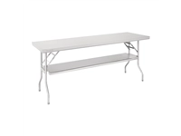 Een Vogue RVS inklapbare werktafel 1830x610x780 koop je bij Supplierz BV