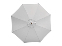 Een Bolero ronde parasol grijs 300cm koop je bij Supplierz BV