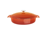 Een Vogue Oranje ronde braadpan 3.5Ltr koop je bij Supplierz BV