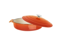 Een Vogue Oranje ronde braadpan 3.5Ltr koop je bij Supplierz BV