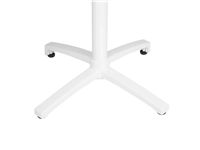 Vous pouvez acheter un Table pliante en polypropylène Bolero 800mm blanche chez Supplierz BV