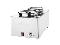 Vous pouvez acheter un Bain-marie avec pots ronds Buffalo chez Supplierz BV