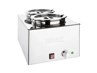 Vous pouvez acheter un Bain-marie avec pots ronds Buffalo chez Supplierz BV