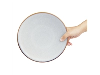 Vous pouvez acheter un Assiettes plates Olympia Drift gris uni 230 mm (lot de 6) chez Supplierz BV