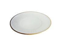 Vous pouvez acheter un Assiettes plates Olympia Drift en relief gris 280mm (lot de 4) chez Supplierz BV