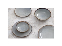 Vous pouvez acheter un Assiettes plates Olympia Drift en relief gris 220mm (lot de 6) chez Supplierz BV