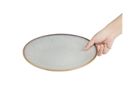 Buy your Olympia Drift Grey Coupe Low Bowls Met Reliëf, 260 mm (Pak Van 4) at Supplierz BV