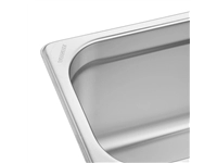 Vous pouvez acheter un Plateau inox GN 2/4 Vogue 150mm chez Supplierz BV