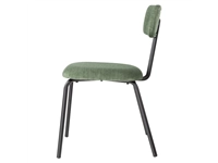 Een Bolero Fairfield Stoelen - Donker Walnoot/Groen Mix (Set 2) koop je bij Supplierz BV