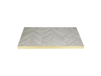 Een Bolero Rechthoekig Tafelblad Chevron-Ontwerp 1100 mm x 700 Mm koop je bij Supplierz BV