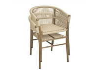 Buy your Bolero Florence Natuurlijk Touw Twist Rieten Stoelen (Pak Van 2) at Supplierz BV