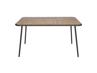 Vous pouvez acheter un Table rectangulaire effet bois Bolero Santorini 1400mm chez Supplierz BV