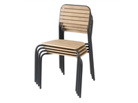 Buy your Bolero Santorini Tuinstoelen Met Houteffect (4 Stuks) at Supplierz BV