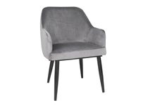 Buy your Bolero Lia Velvet stoelen grijs (2 stuks) at Supplierz BV