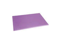 Een Hygiplas antibacteriële HDPE snijplank paars - 450x300x10mm koop je bij Supplierz BV