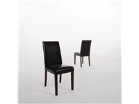 Vous pouvez acheter un Chaises en simili cuir Bolero noires (Lot de 2) chez Supplierz BV