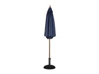 Een Bolero ronde donkerblauwe parasol 2,5 meter koop je bij Supplierz BV