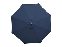 Een Bolero ronde donkerblauwe parasol 2,5 meter koop je bij Supplierz BV