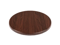 Vous pouvez acheter un Plateau de table rond Bolero 600mm marron foncé chez Supplierz BV