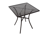 Een Bolero vierkante stalen bistro tafel zwart 70cm koop je bij Supplierz BV