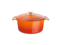 Buy your Vogue ronde inductie braadpan oranje 4L at Supplierz BV