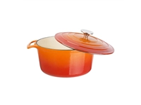 Buy your Vogue ronde inductie braadpan oranje 4L at Supplierz BV