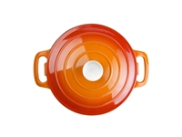 Buy your Vogue ronde inductie braadpan oranje 4L at Supplierz BV