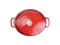 Buy your Vogue ovale inductie braadpan rood 6L at Supplierz BV