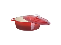 Buy your Vogue ovale inductie braadpan rood 6L at Supplierz BV