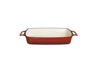 Buy your Vogue rechthoekige gietijzeren ovenschaal rood 2,8L at Supplierz BV