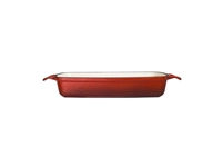 Buy your Vogue rechthoekige gietijzeren ovenschaal rood 2,8L at Supplierz BV