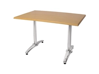 Vous pouvez acheter un Pied de table double aluminium Bolero (Lot de 2) chez Supplierz BV