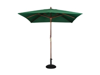 Een Bolero vierkante groene parasol 2,5 meter koop je bij Supplierz BV