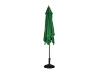 Een Bolero vierkante groene parasol 2,5 meter koop je bij Supplierz BV