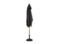 Een Bolero vierkante zwarte parasol 2,5 meter koop je bij Supplierz BV