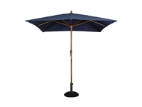 Een Bolero vierkante donkerblauwe parasol 2,5 meter koop je bij Supplierz BV