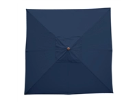 Een Bolero vierkante donkerblauwe parasol 2,5 meter koop je bij Supplierz BV