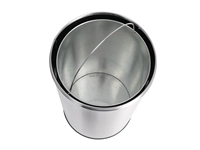 Vous pouvez acheter un Poubelle dome inox ouverte Bolero 40L chez Supplierz BV