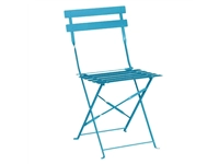 Een Bolero stalen opklapbare stoelen turquoise (2 stuks) koop je bij Supplierz BV