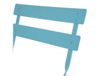 Een Bolero stalen opklapbare stoelen turquoise (2 stuks) koop je bij Supplierz BV